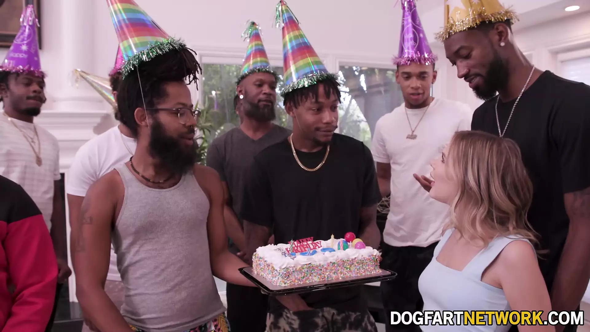 Brazzers Birthday Party Videos - Coco Lovelock gets 11 Bbc's for Birthday Surprise: Porn 1d | xHamster