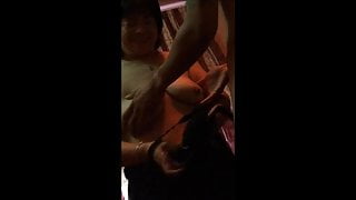 Me Fondling A Chinese Mature Hooker With a Hard Cock
