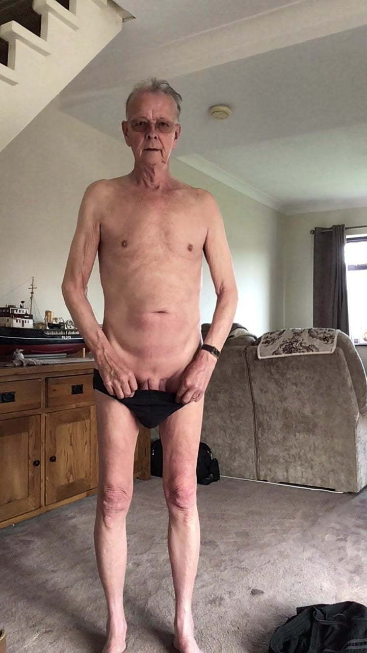 Old man naked 