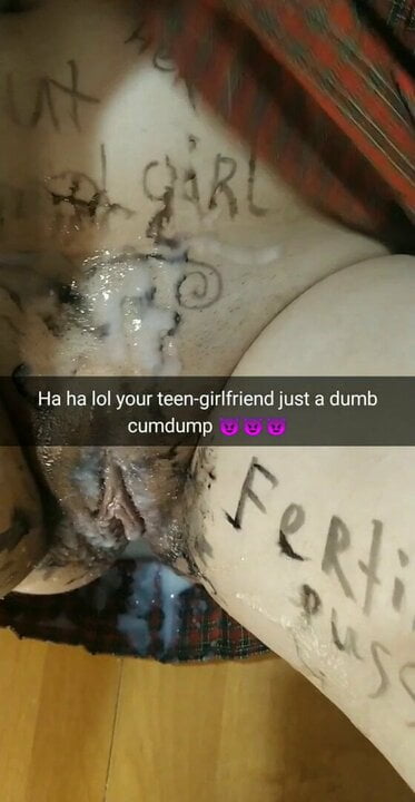 free slut girlfriend dump