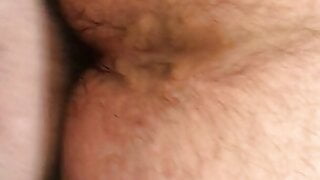 Taking a big raw cock up my married daddy hole