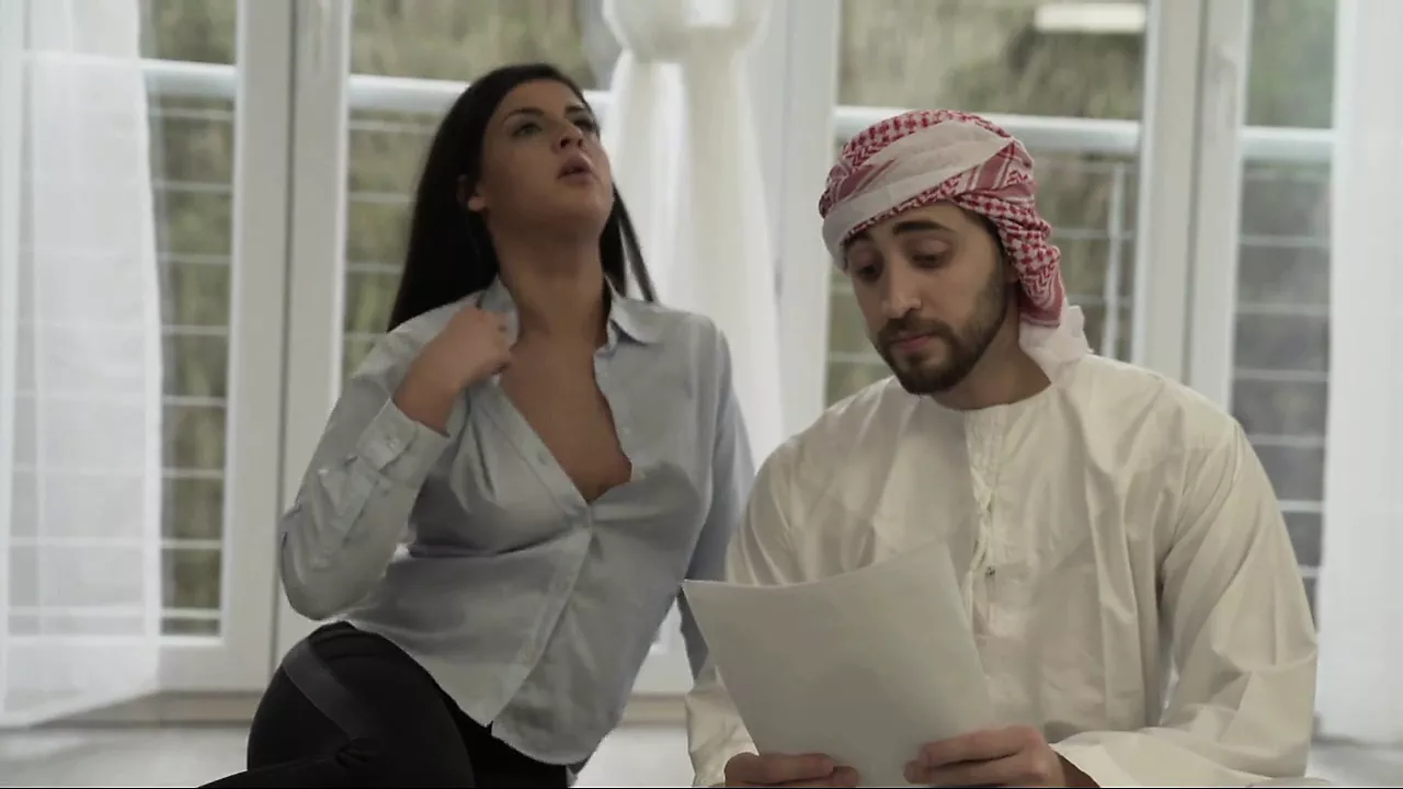 Coco De Mal Fucks Her Arab Student (5 Minute Porn) photo