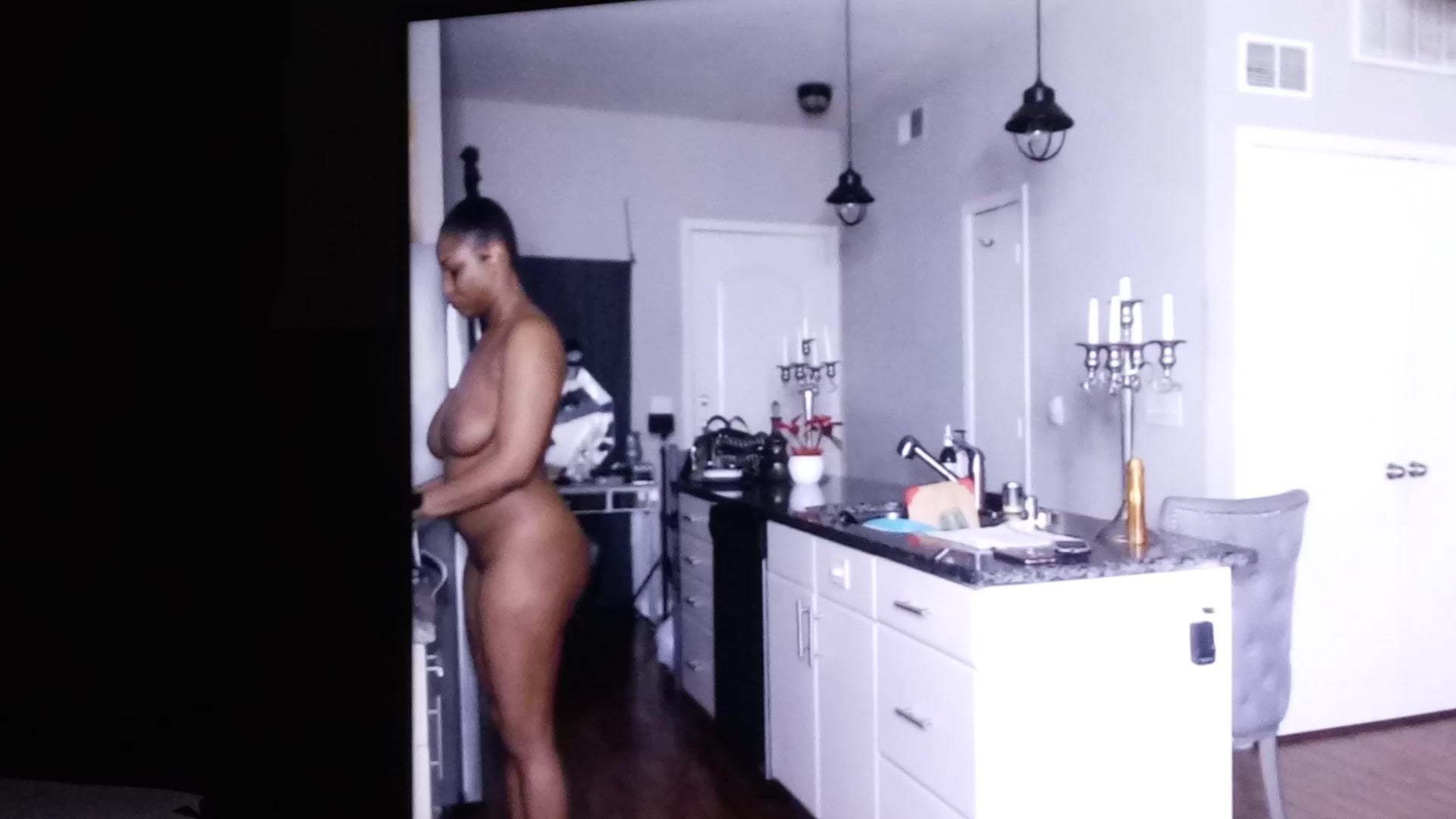 Ebony Naked