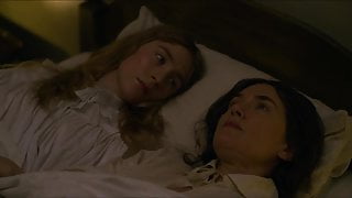 Kate Winslet - Saoirse Ronan - lesbian sex scene - Ammonite