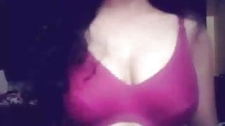 Cute showing boobs