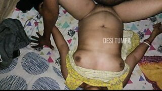 Indian teen sister tumpa enjoys hardcore creampie sex with her stepbrother