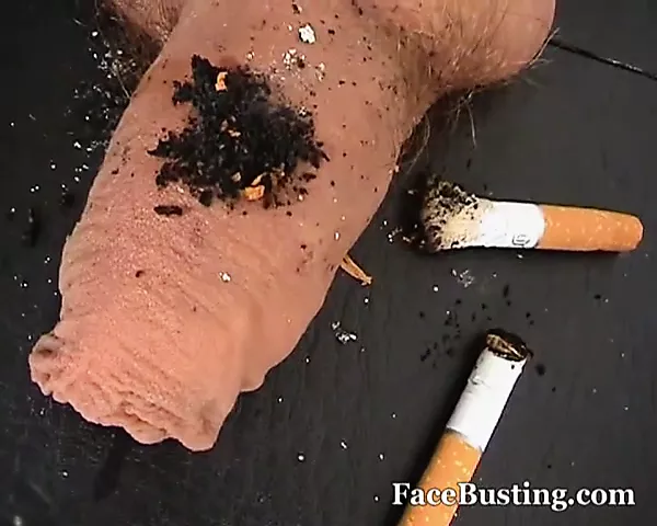 Fendom Burning Slave With Cigarette