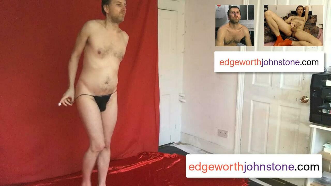 Edgeworth Johnstone Black Thong Hot Sexy Slim Gay Guy Man Posing Non Nude Softcore Soft Core Dilf xHamster