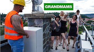 Builder Working on the Biggest Granny Project