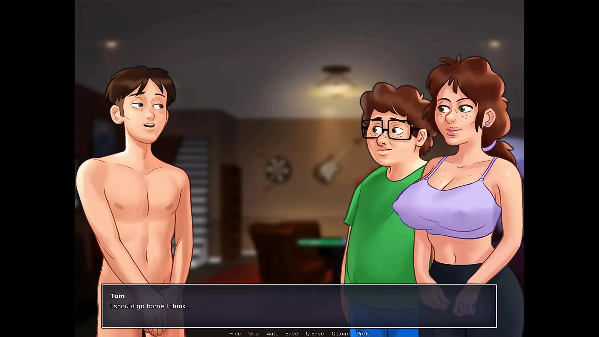 Summertime Saga Playing Strip Poker With The MILF picture