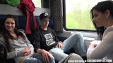Foursome Sex In Public Train 3