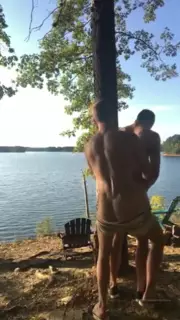Guys Fucking In The Woods
