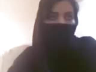 Burka muslim woman strip Naughty muslim woman huge boobs showing