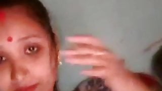 Young Desi Married Bhabhi, Sexy Pussy, Boobs, Her House, Live