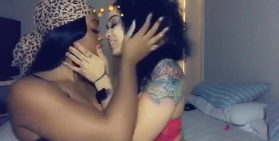 Three Lesbians Making Out