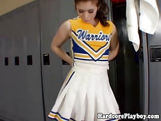 Cheerleader suck cock Brunette cheerleader fucks and sucks