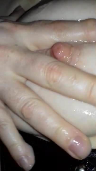 Rubbing Cum Into Tits