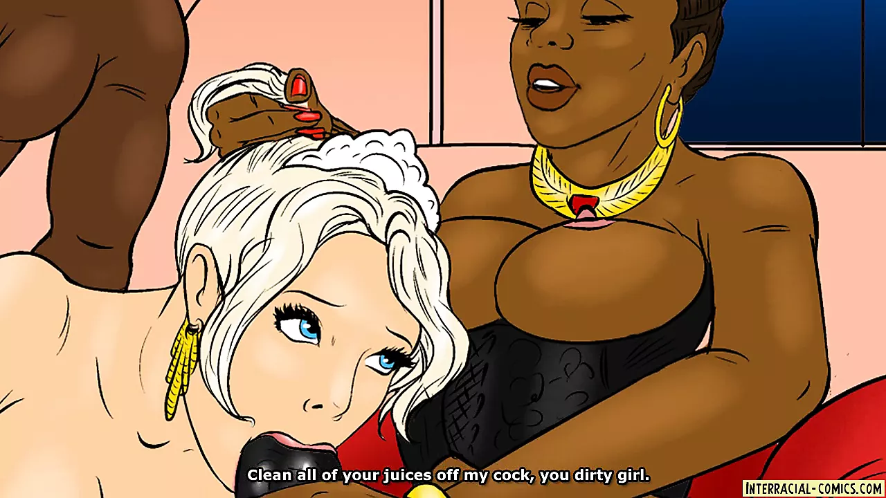 Interracial Cartoon Porn
