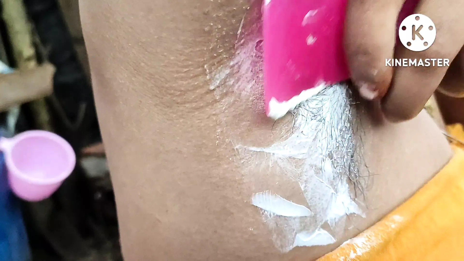 Shaving, Indian Style Hair Removal