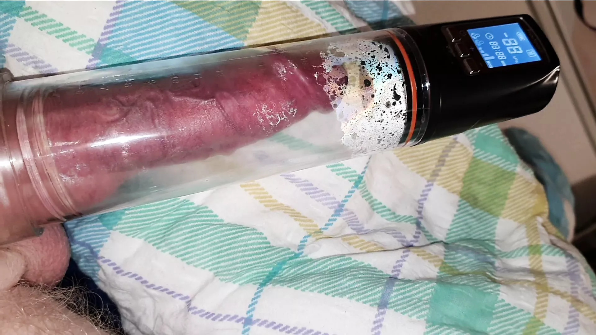 homemade penis vacuum pump video