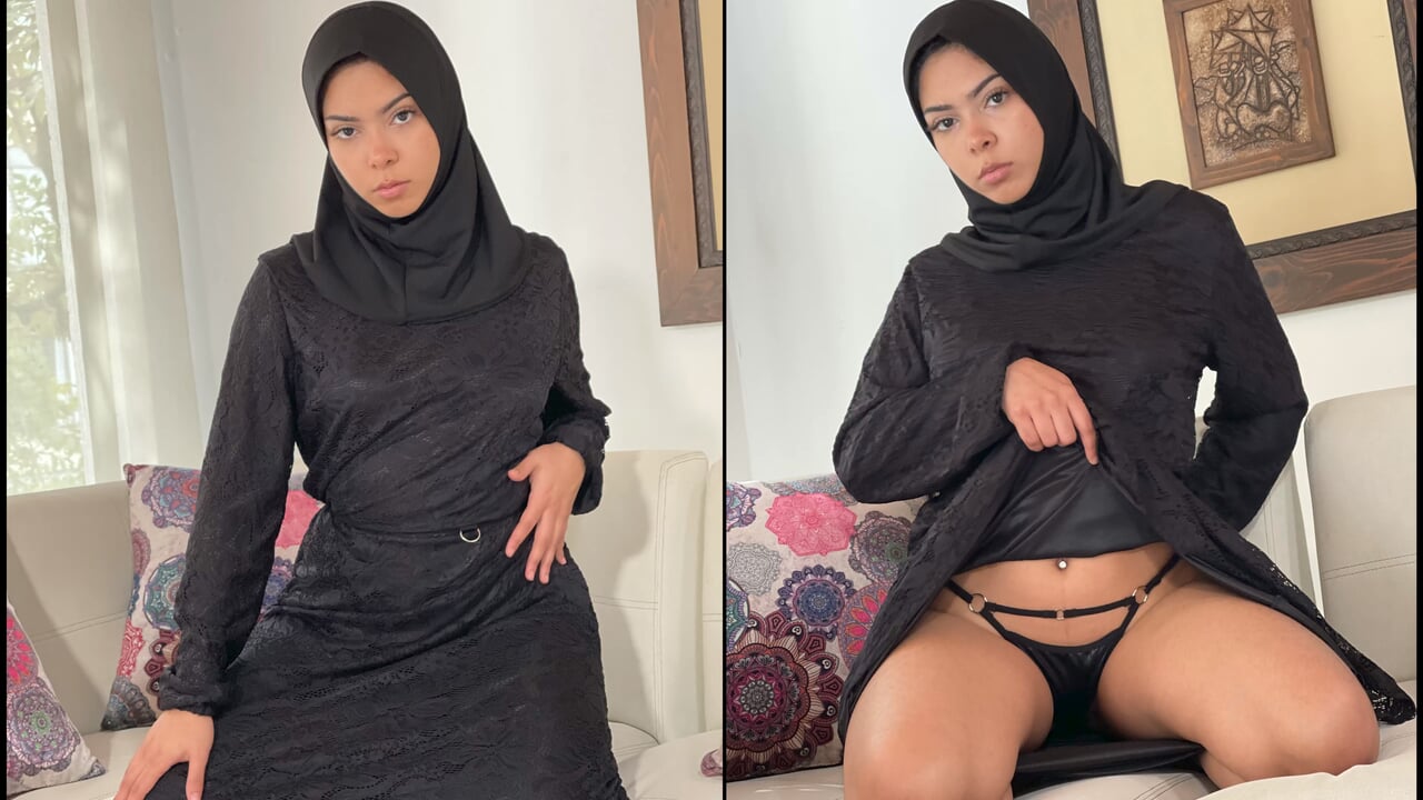 Fuking Girl S Mislim - Muslim Hijabi Teen Caught Watching Porn and gets Ass Fucked | xHamster