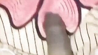 Mature Indian Aunty exposes ass and boobs