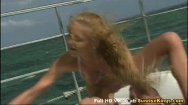 Blonde flower in hair threesome on boat Hot Blonde Threesome On The Boat Free Porn 5c Xhamster Xhamster