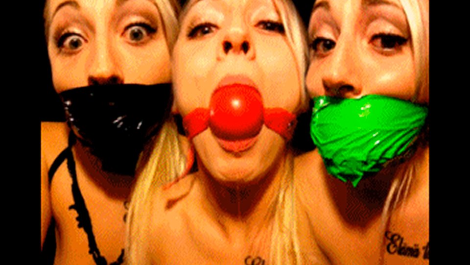 960px x 541px - Kinky Blonde Amateur Gagged with Panties Ball Gag and Duct Tape in Homemade  Gag Talk Video | xHamster