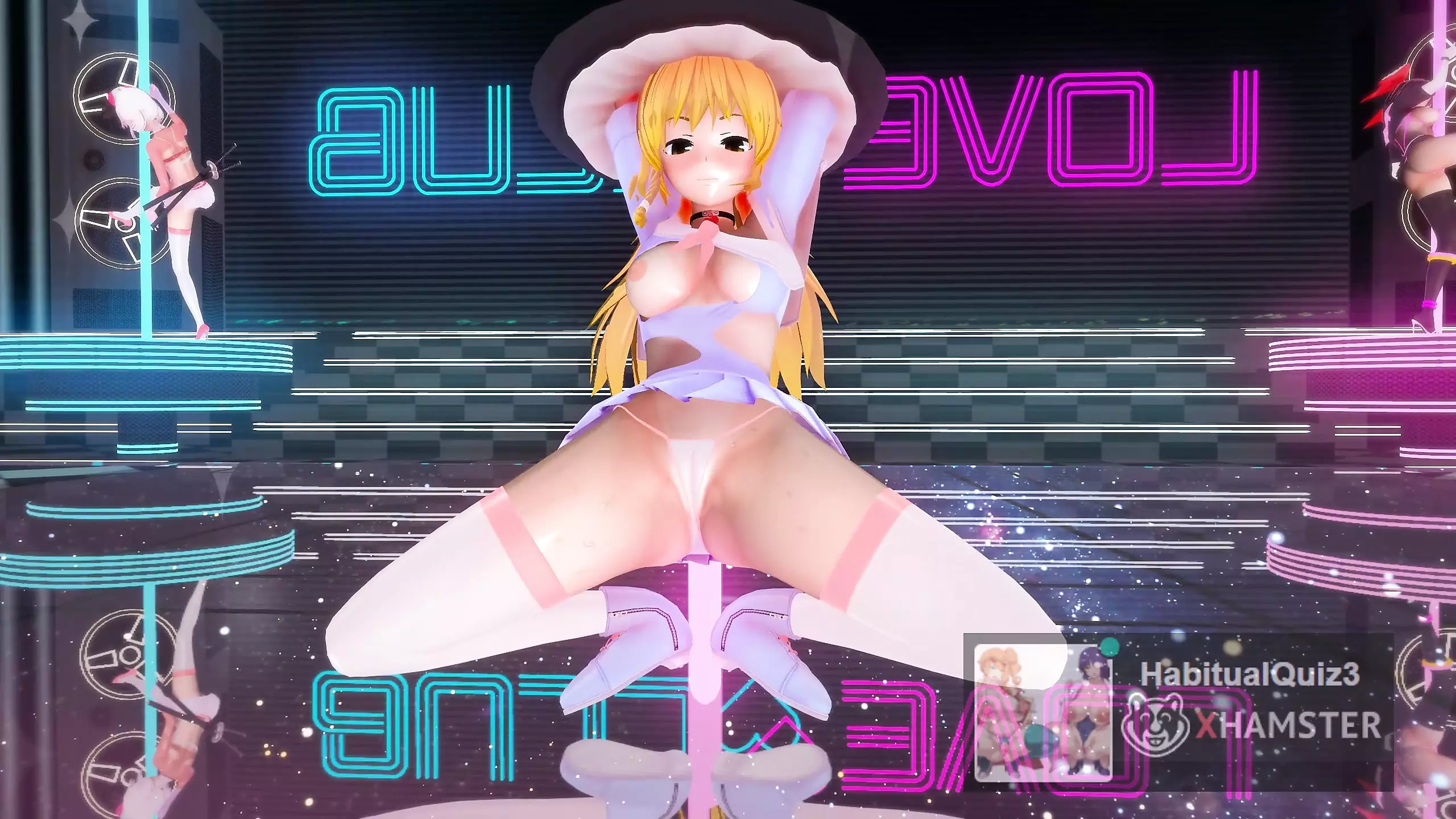 Touhou Project Series Hai Phut Hon in Sexy Erotic Reimu Hakurei School Girl Sexy Bitch 3D Hentai Mmd R18 Fap Hero