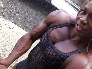 Sex muscle black - Black muscle goddess 2
