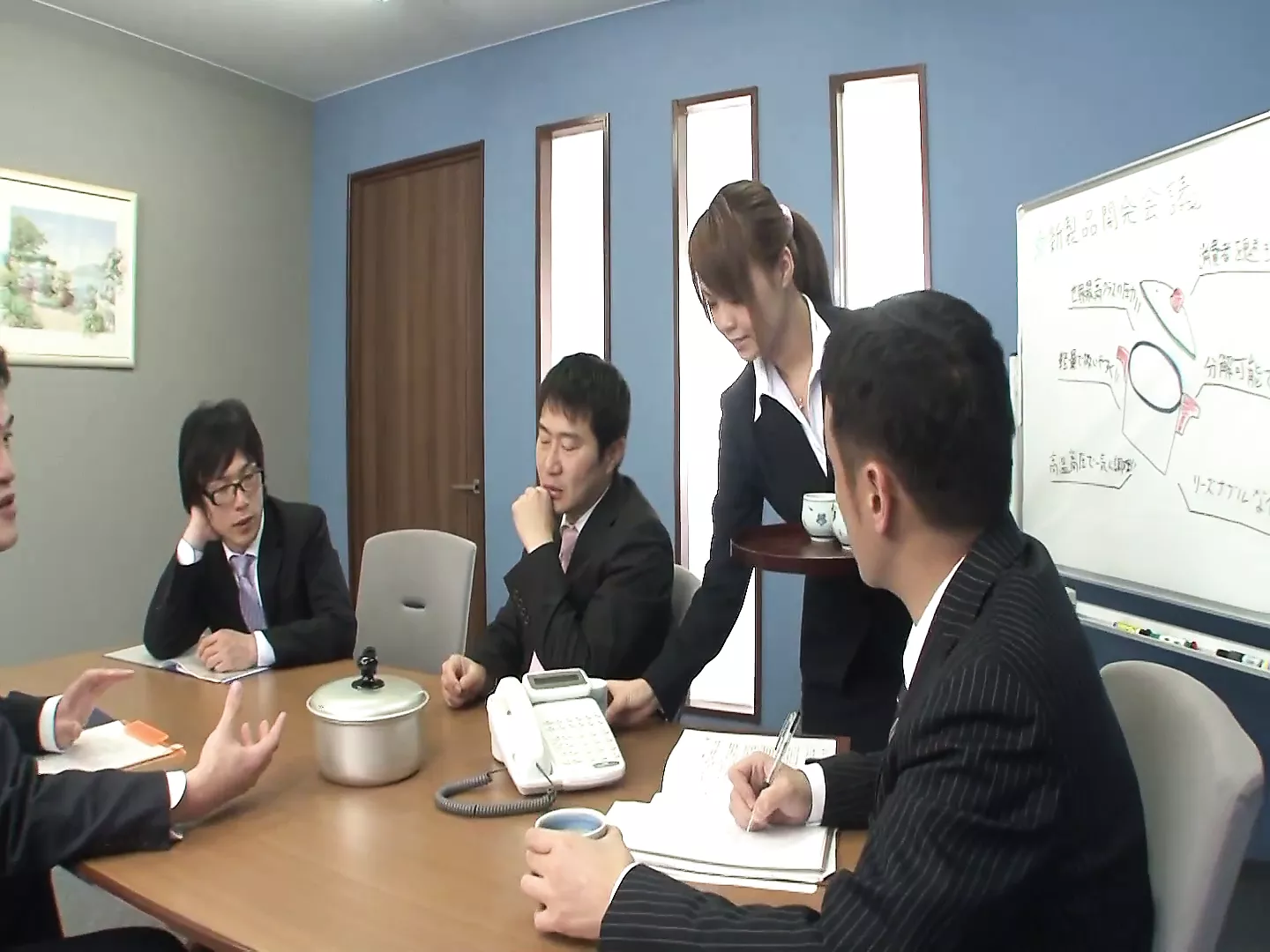 Japanese Office Threesome Porn - Japanese Threesome in the Office, Free HD Porn 1c | xHamster