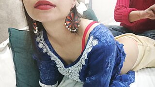 Real Indian Desi Punjabi Horny Mommy's Little help (Stepmom stepson) have sex roleplay with Punjabi audio HD xxx