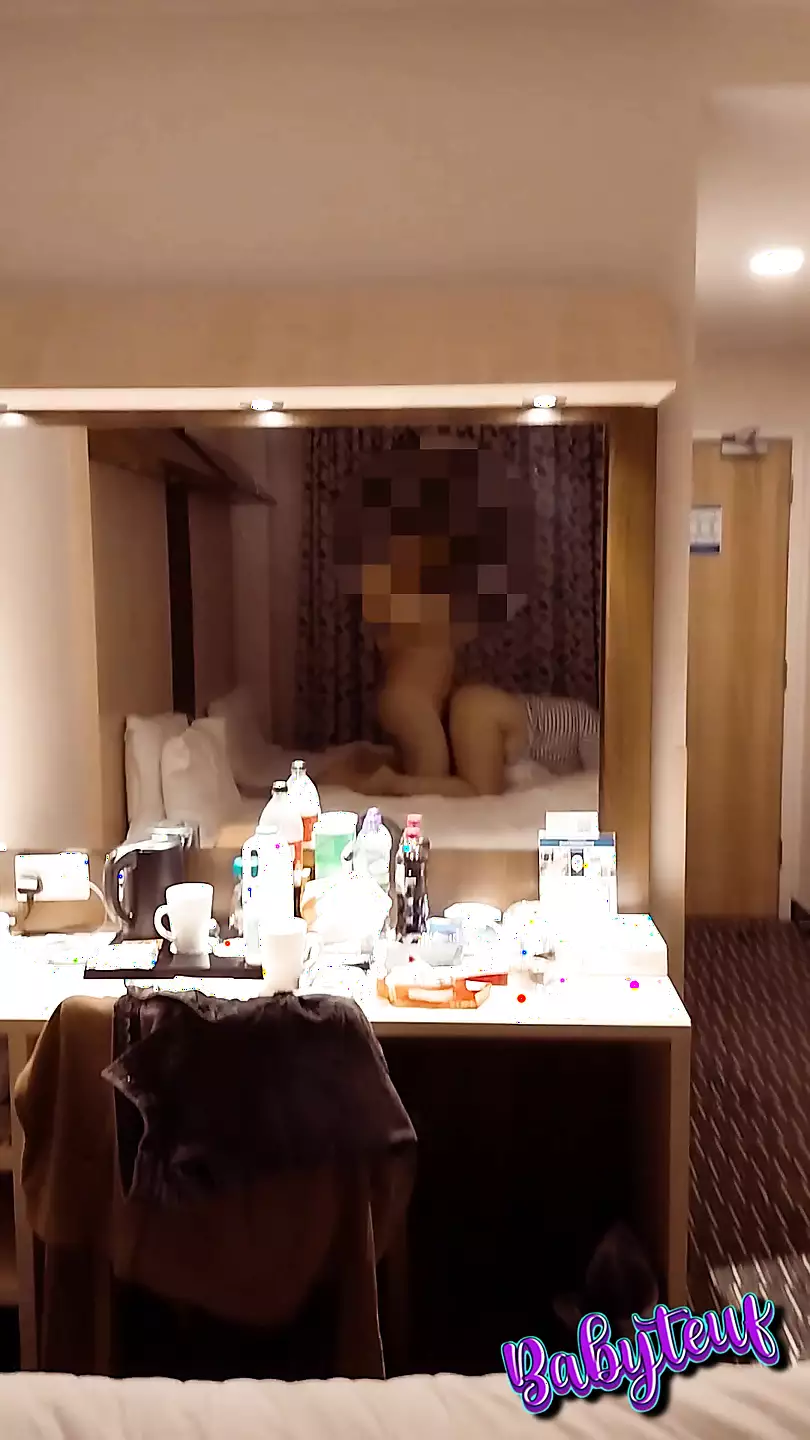 Husband films himself fucking his wife at the hotel image