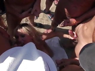 Hbo men nude - Dozens strangers men pour blonde on beach cap dagde