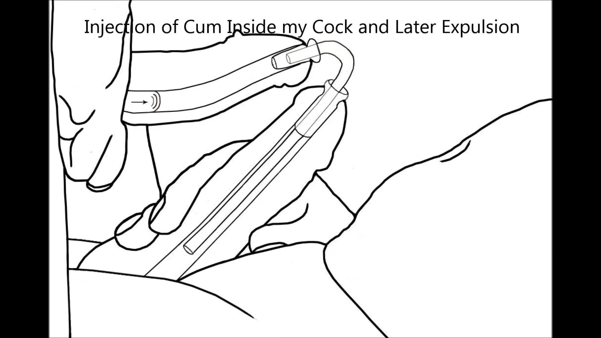 Animation Of Cum Injection Inside My Cock By Another XHamster