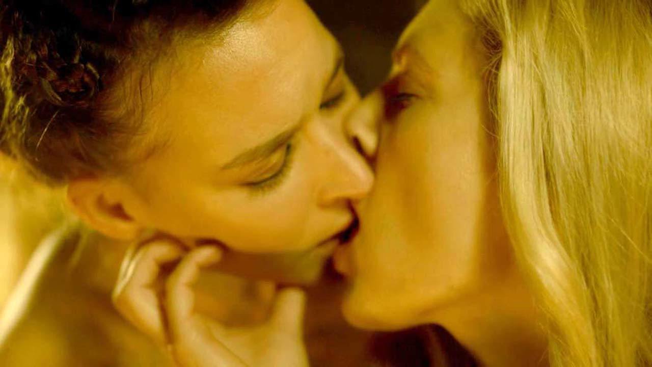 Katheryn winnick lesbian sex scene vikings