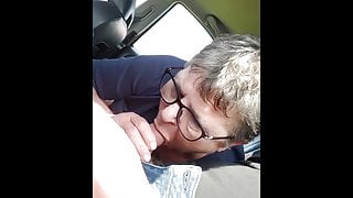 fucking grandma in the car