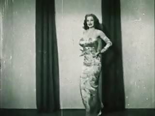 50 s quiz show scandals dick - Storm in a d cup - vintage burlesque striptease 50s