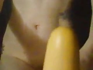 Inflate balloon in pussy - My tight pussy and inflatable plug