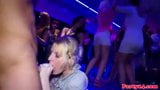Real european amateur babes pounded by strippers