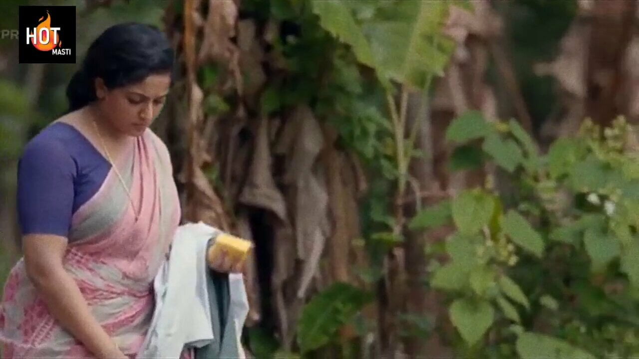 Indisk Skådespelerska Kavya Madhavan Milf Naken Bröst Klämma Scen